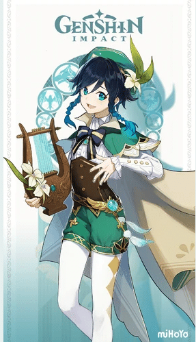 Genshin Impact Venti Archon Outfit - Venti in his femboy archon outfit