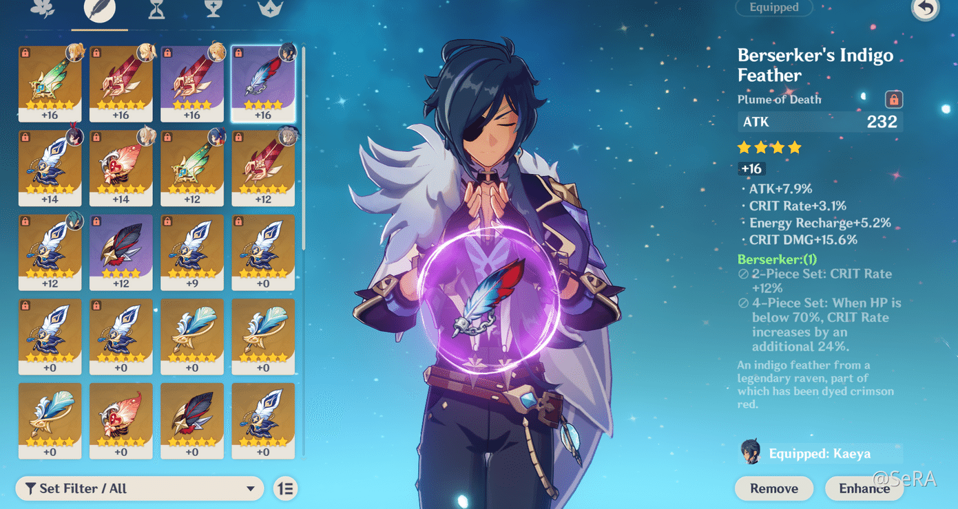 I wish it was a gold artifact..... Genshin Impact