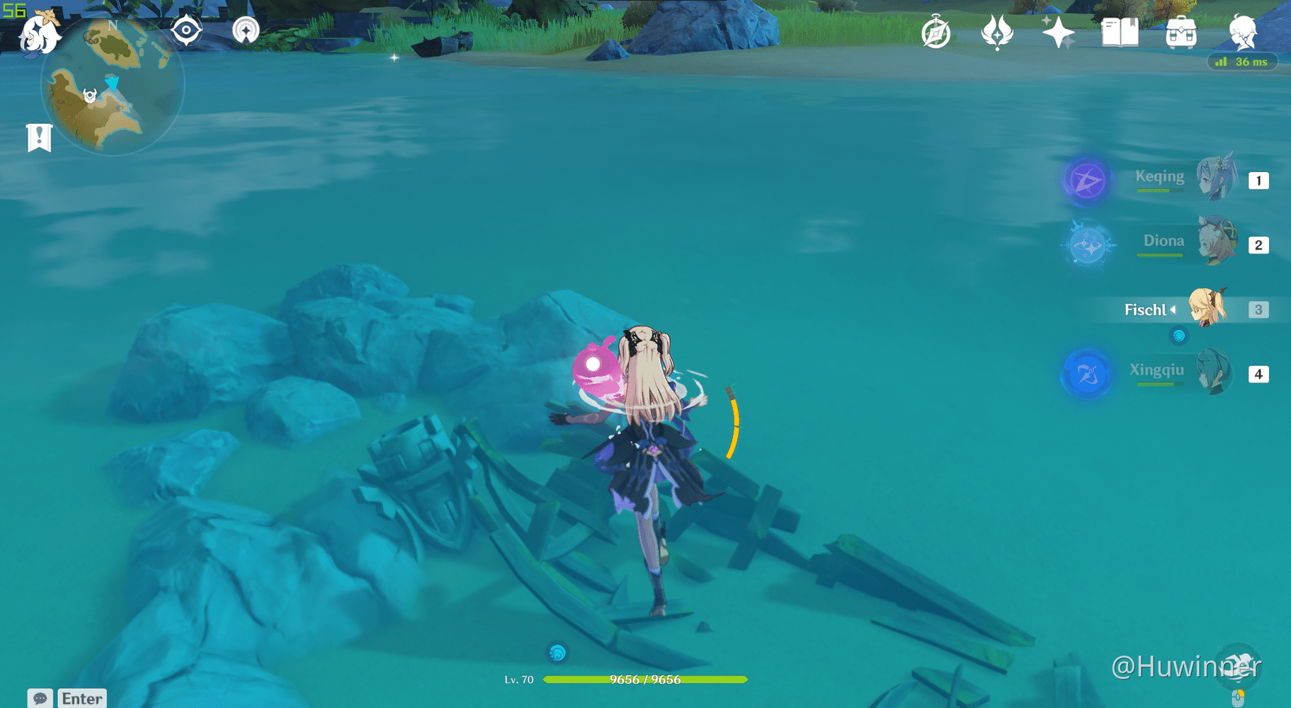 Underwater Elemental Pillar Genshin Impact HoYoLAB