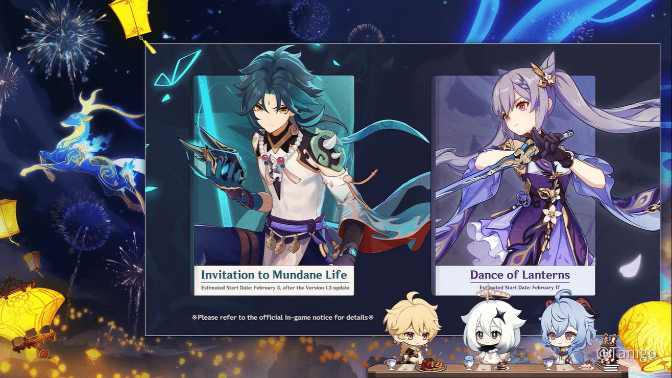 About 1 3 Banner Genshin Impact Official Community