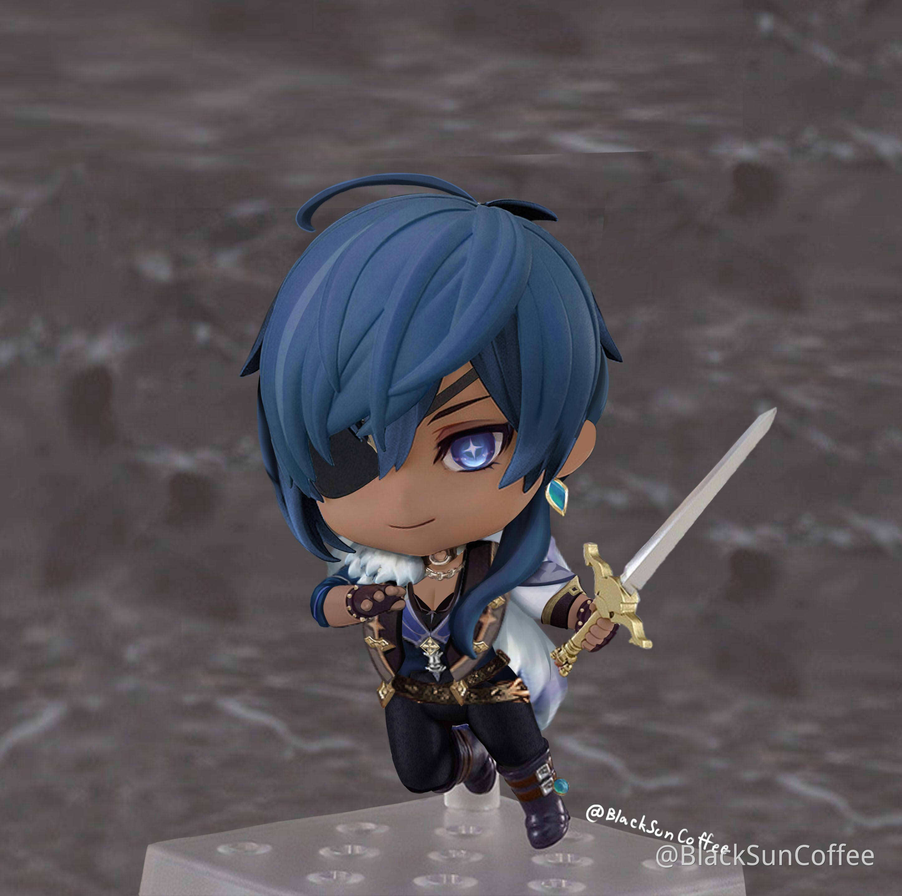 Kaeya - FanArt Nendoroid Genshin Impact | HoYoLAB