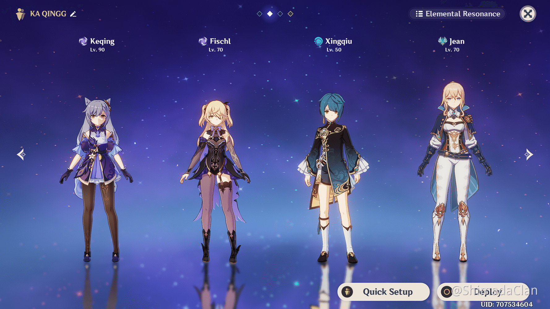 Team Builder Genshin Impact HoYoLAB