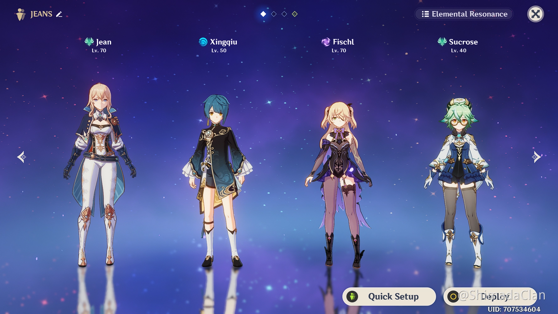 Team Builder Genshin Impact HoYoLAB