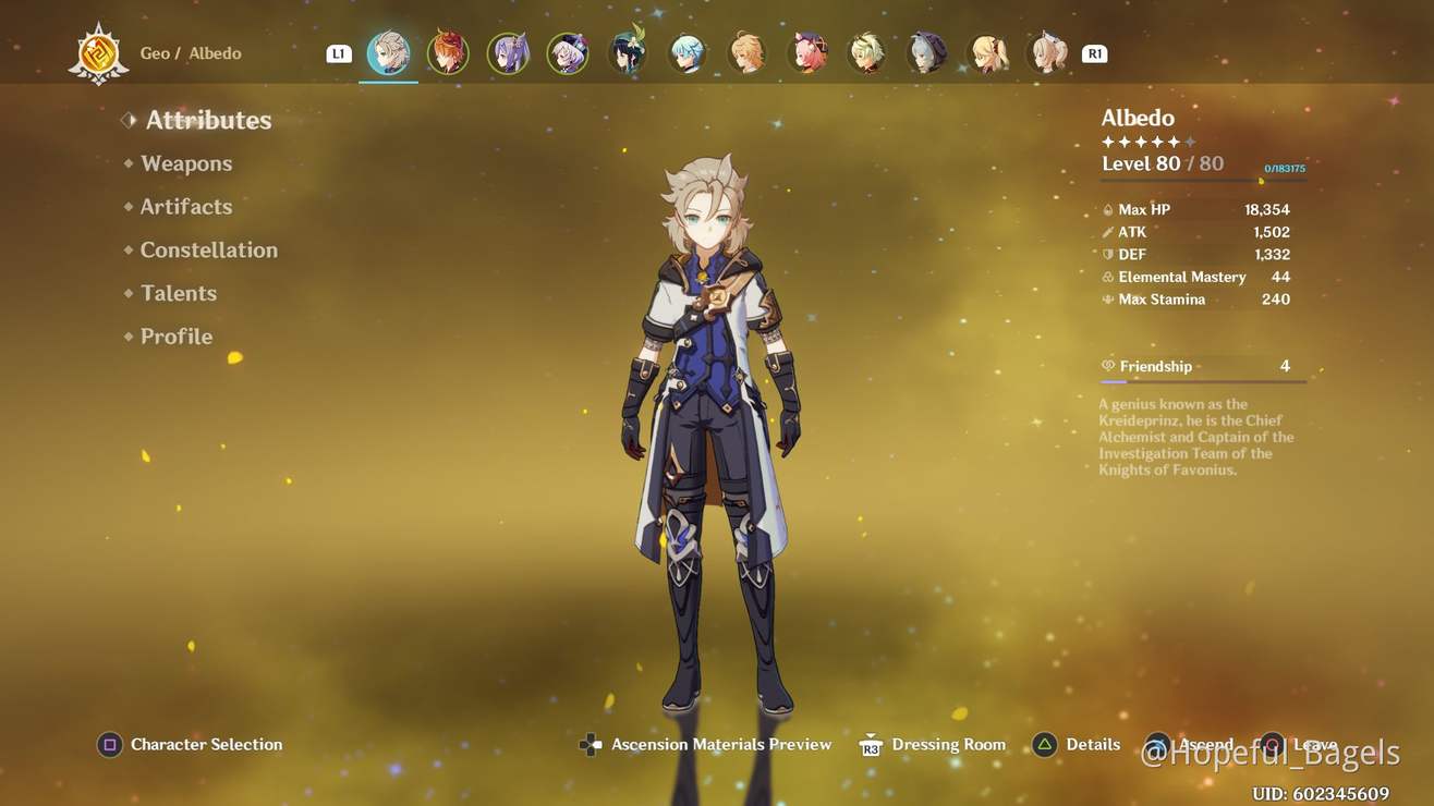 Albedo Build Take 2 Genshin Impact Official Community