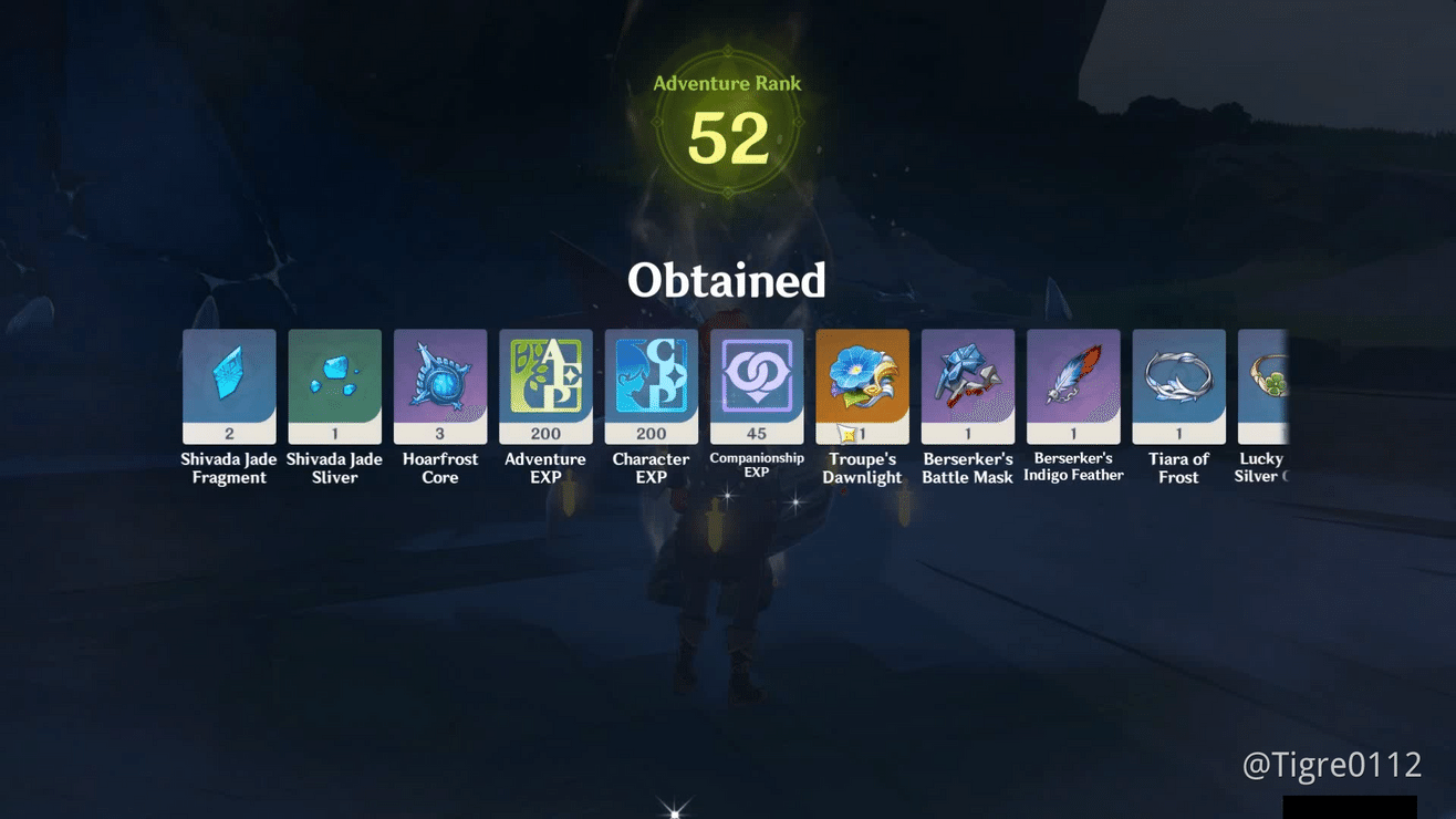 Adventure Rank Genshin Impact HoYoLAB