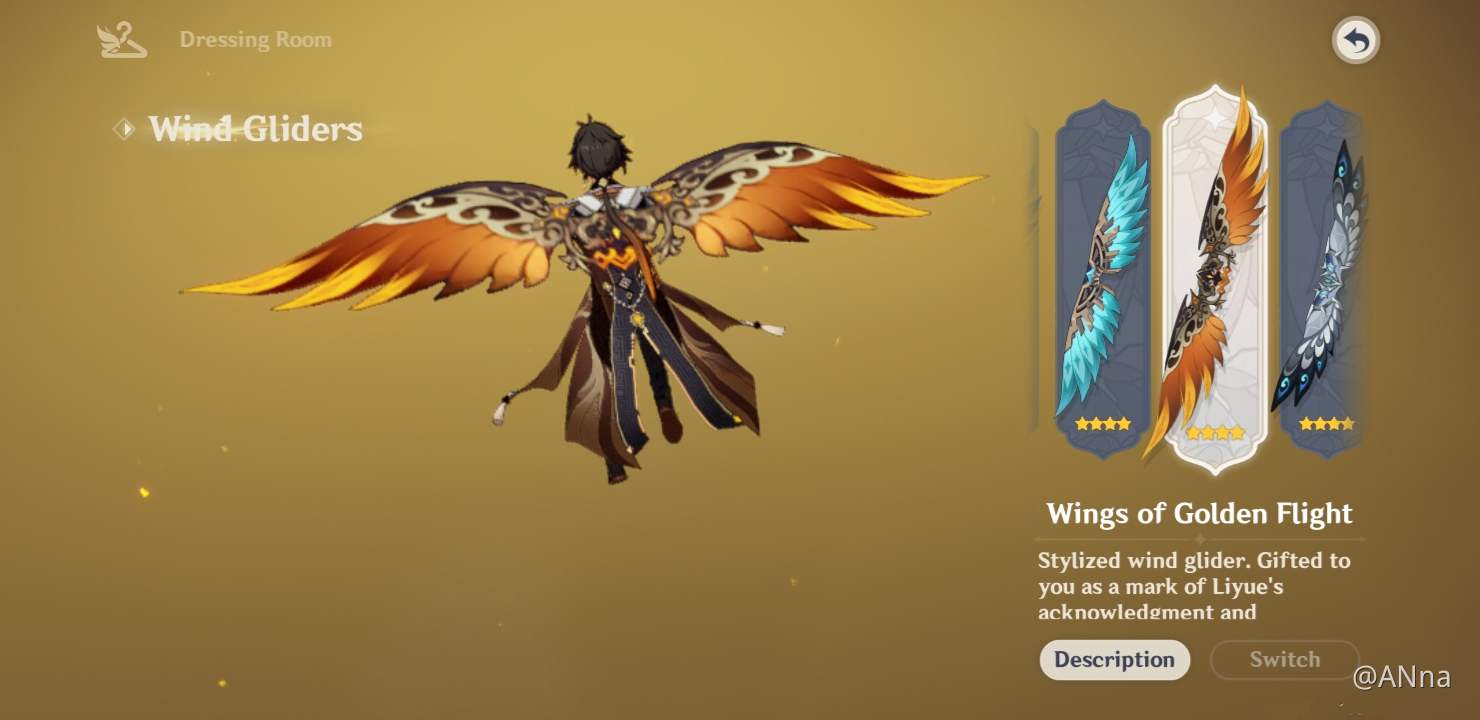 Finally got my Liyue gliders Genshin Impact HoYoLAB