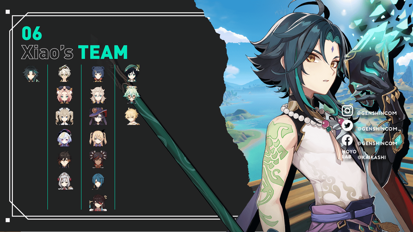Xiao s Guide List Genshin Impact Official Community