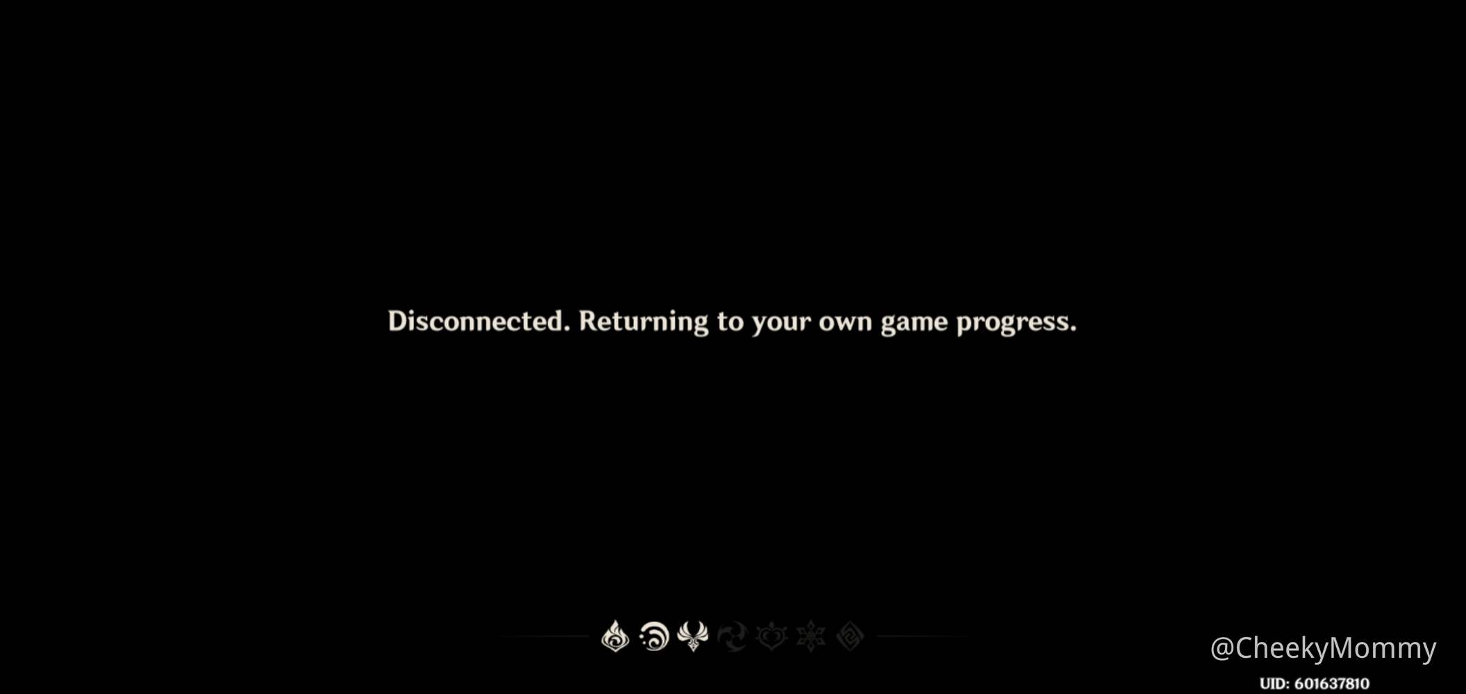 Game freezing Genshin Impact HoYoLAB