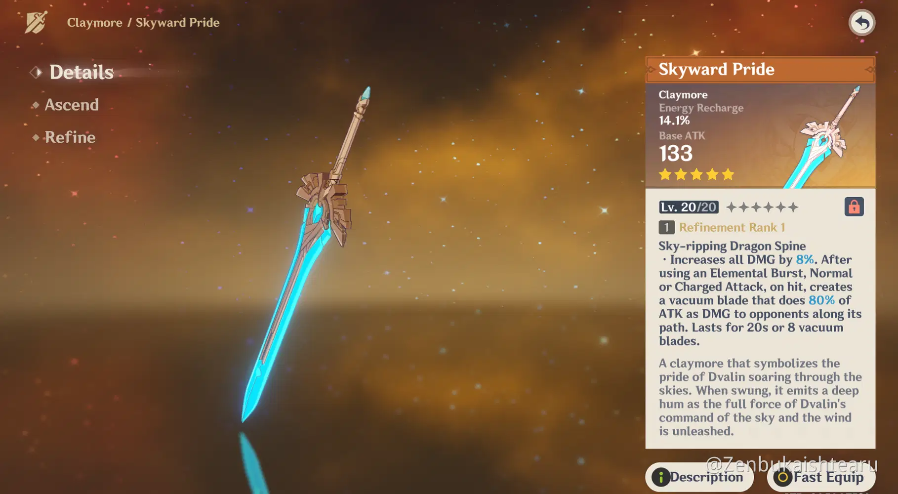 Skyward Pride BiS for? Genshin Impact | HoYoLAB Skyward Pride BiS for? Genshin Impact | HoYoLAB