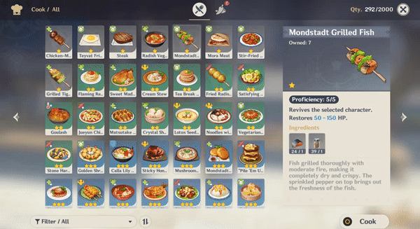 Guide Archive All Recipes And Special Dishes Part 1 Genshin Impact Official Community Grilled fish at dongdaemun grilled fish street. recipes and special dishes part