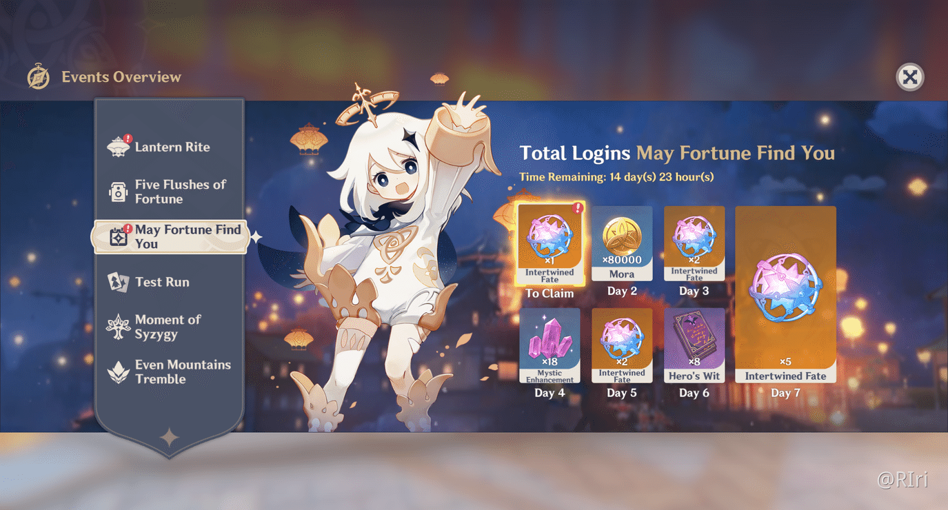 May Fortune Find You Player Community