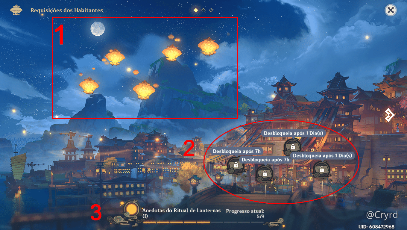 [V1.3 Guia] EVENTO: Ritual de Lanternas Genshin Impact | HoYoLAB
