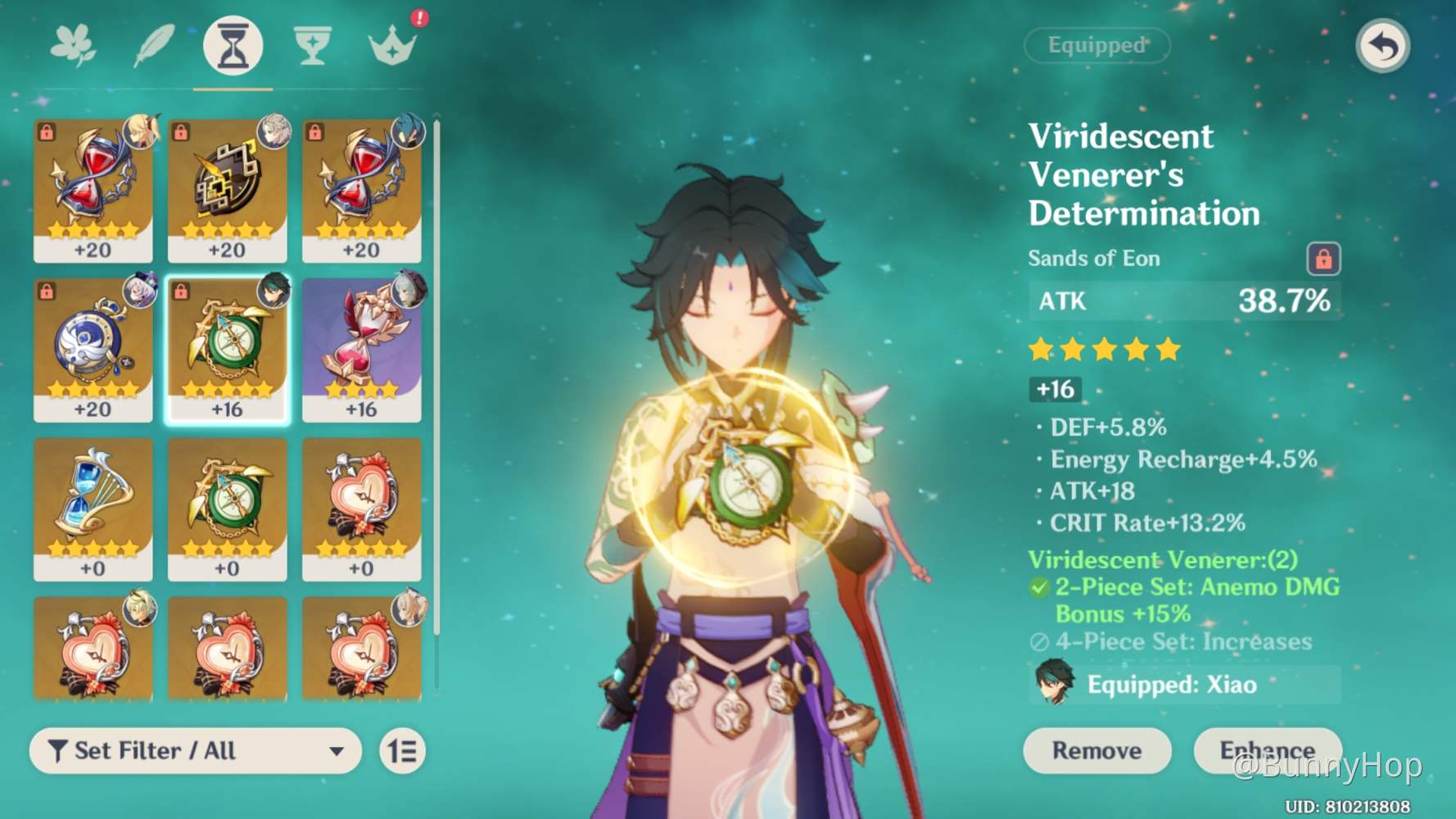 I think it's safe now for me to go for crit dmg circlet for my Xiao