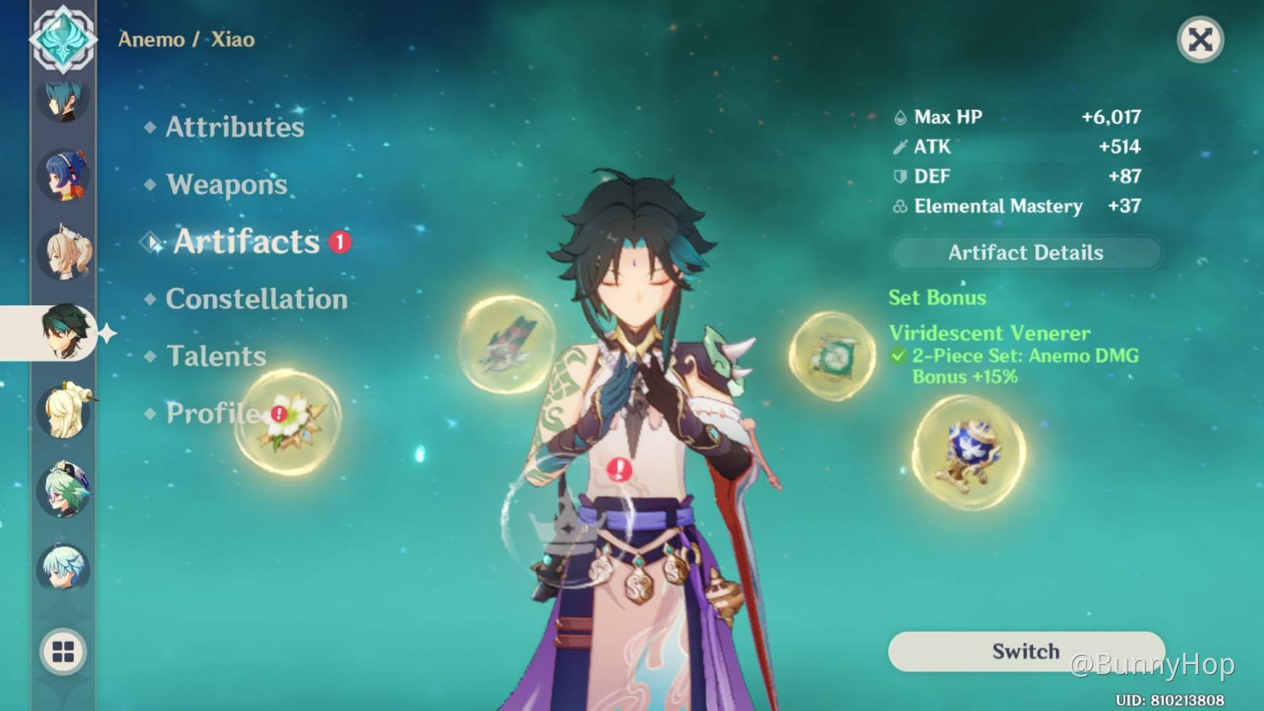 I think it's safe now for me to go for crit dmg circlet for my Xiao