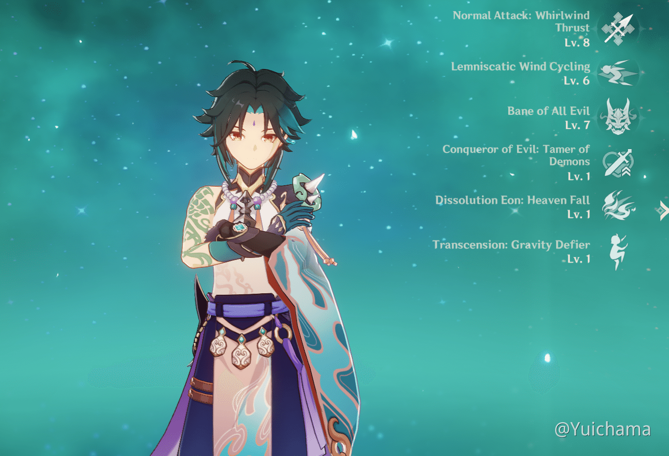 Xiao Talents Priority Genshin Impact HoYoLAB