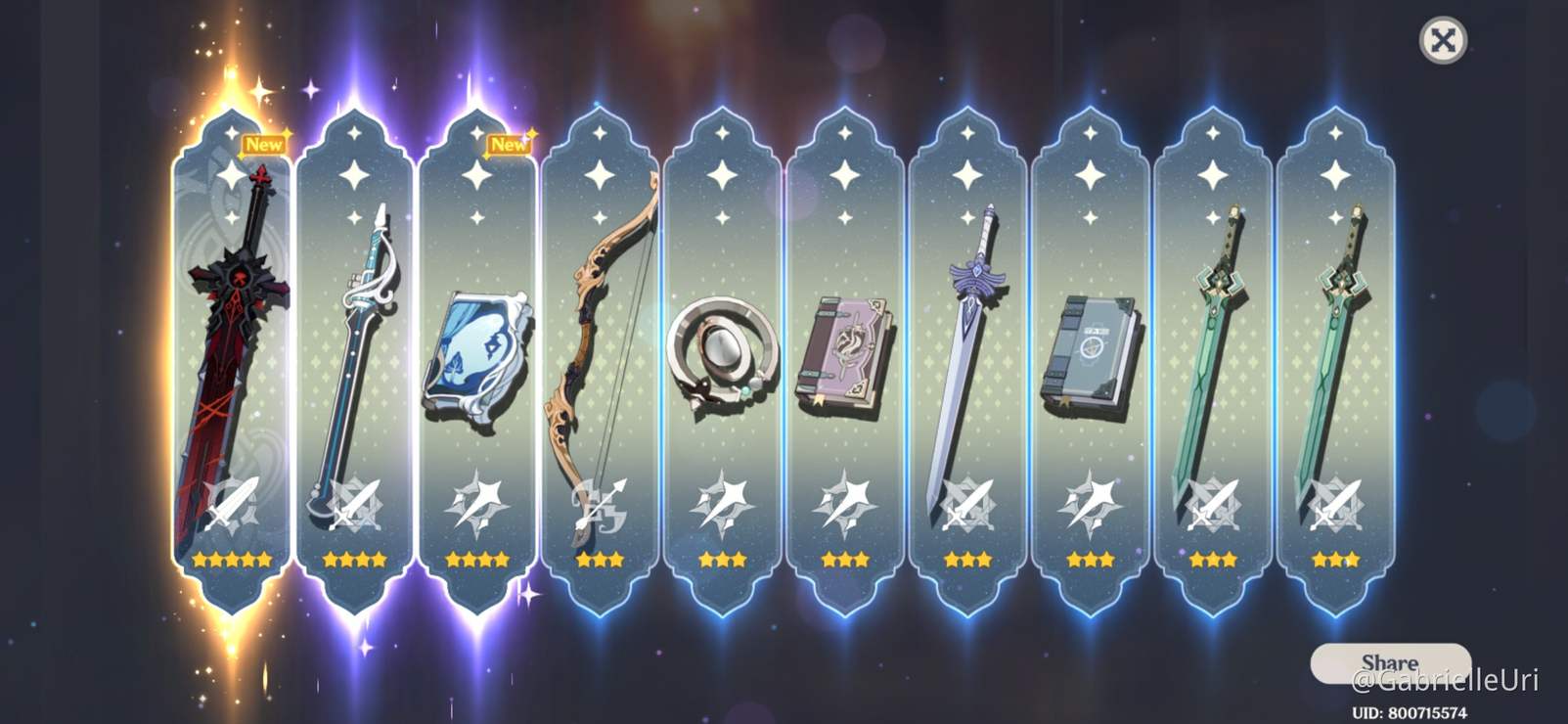 Finally My Second 5 At Standard Banner Genshin Impact Official 