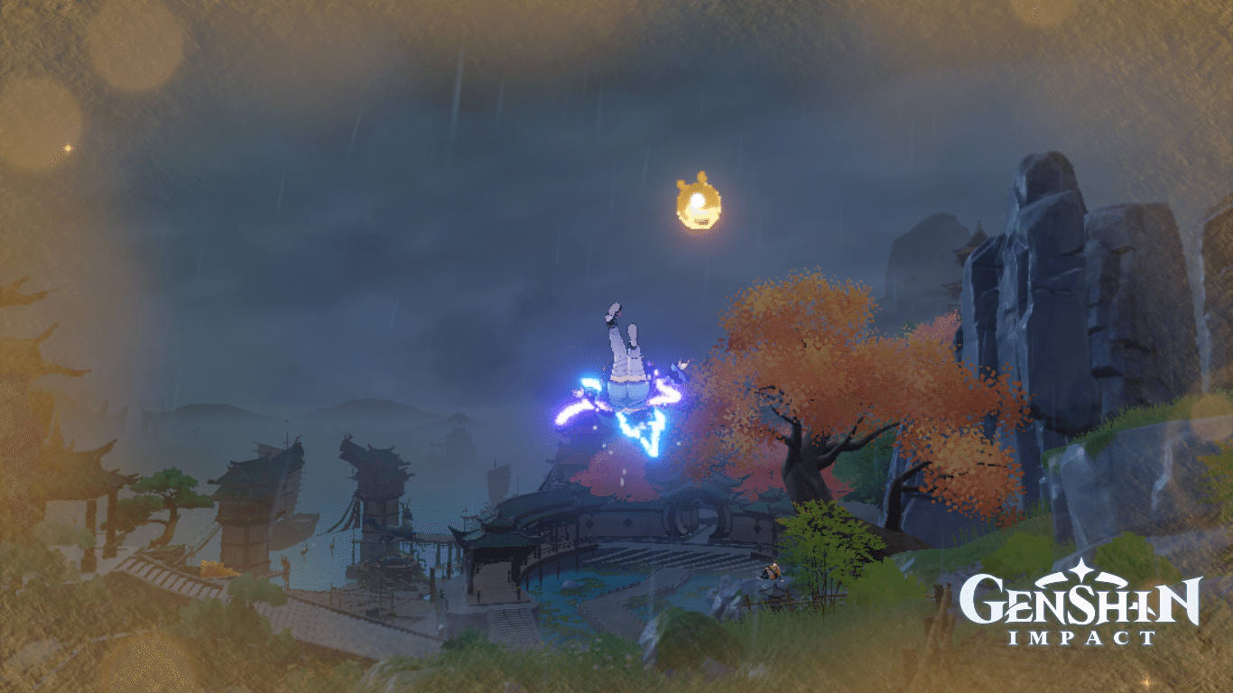 Struck by the lightning Genshin Impact HoYoLAB