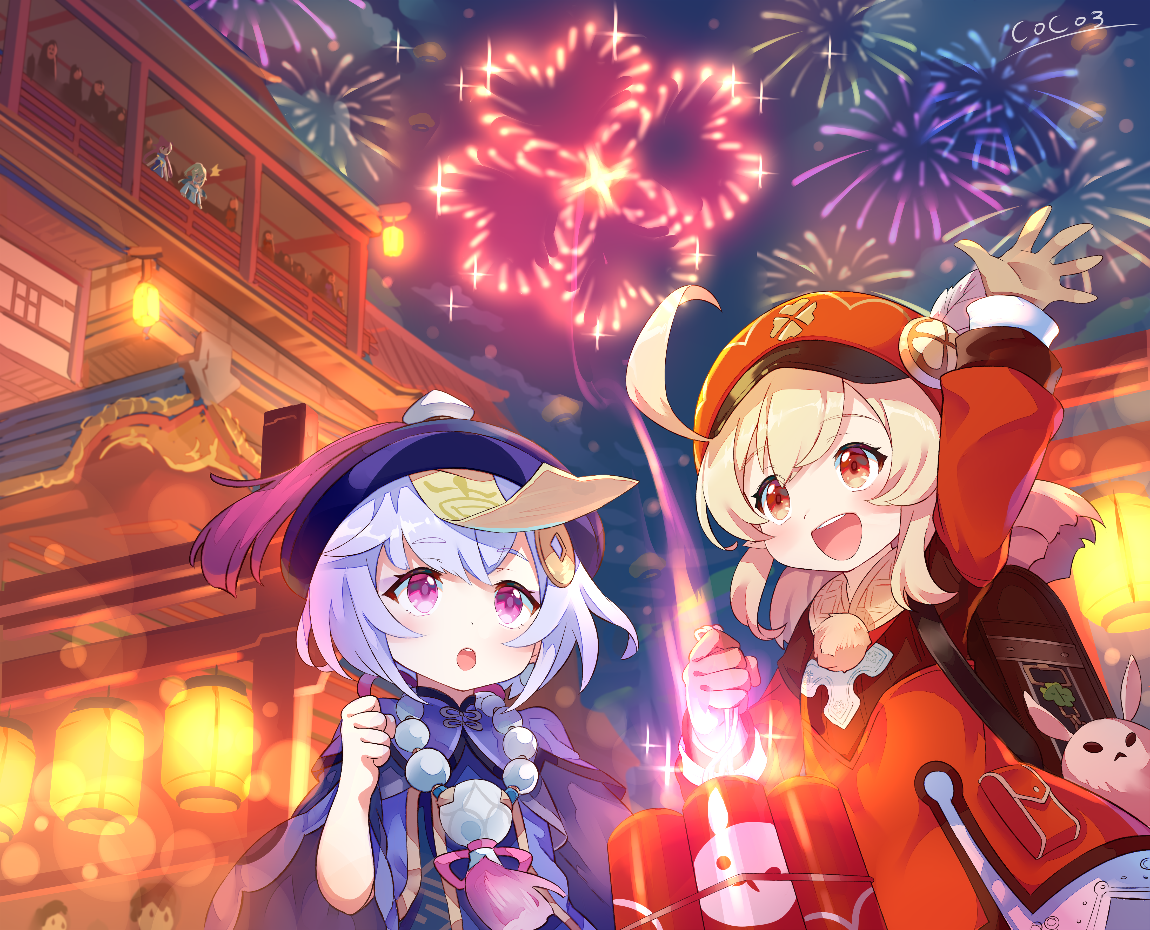 海灯祭でもドッカン花火！ Genshin Impact | HoYoLAB