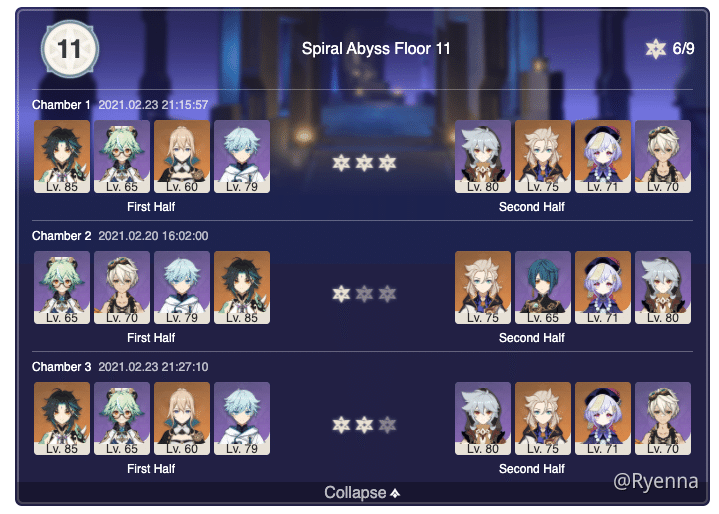 Team Comp For Spiral Abyss Floor 11 And 12 Genshin Impact Official