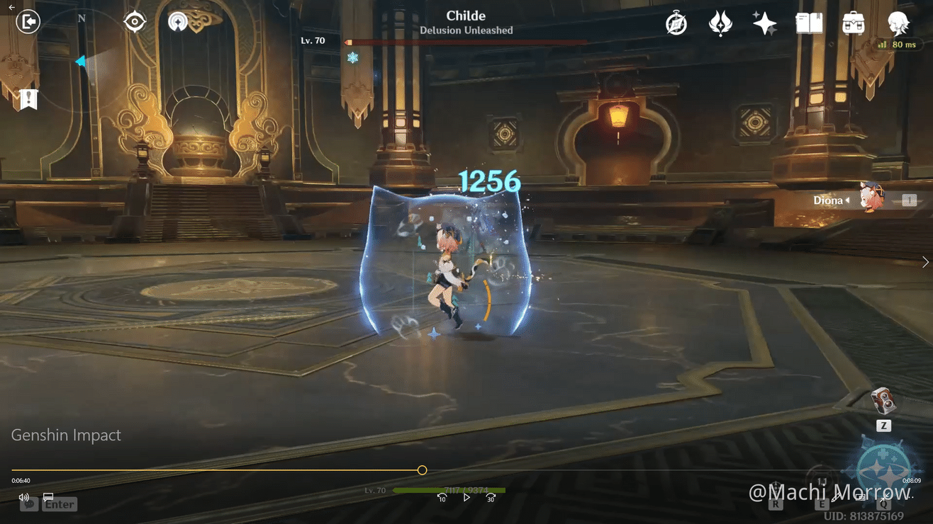 weak Diona vs Childe - Genshin Impact - Official Community
