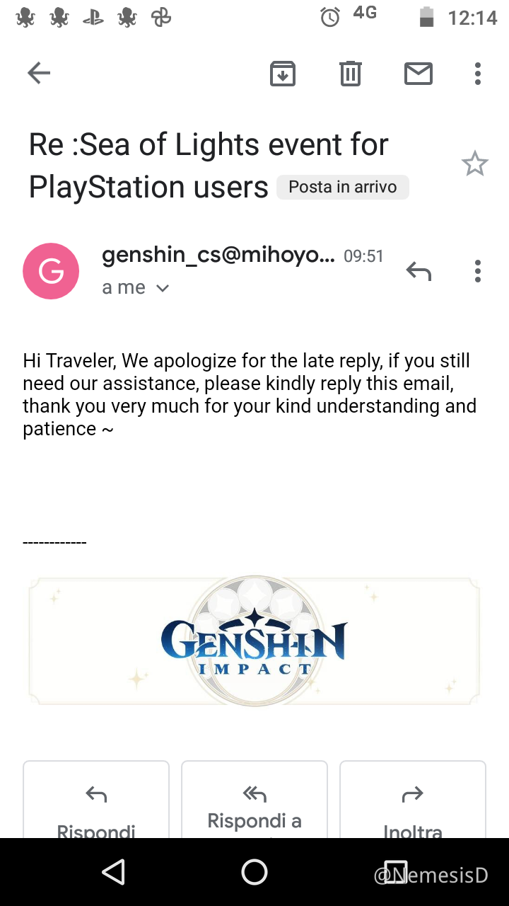 Have faith in miHoYo's customer service Genshin Impact | HoYoLAB