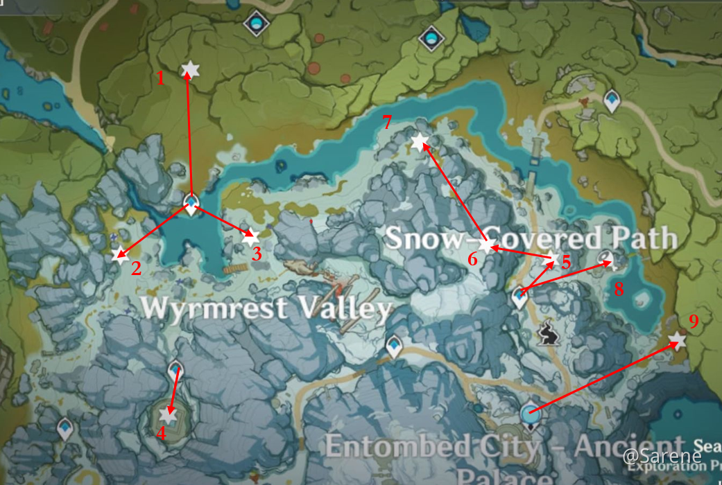 [Guide] Part 7 All 38 Dragonspine Precious Chests Genshin Impact HoYoLAB