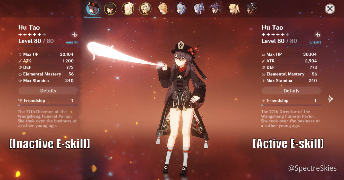 F2P Friendly Hu Tao Build Genshin Impact Official