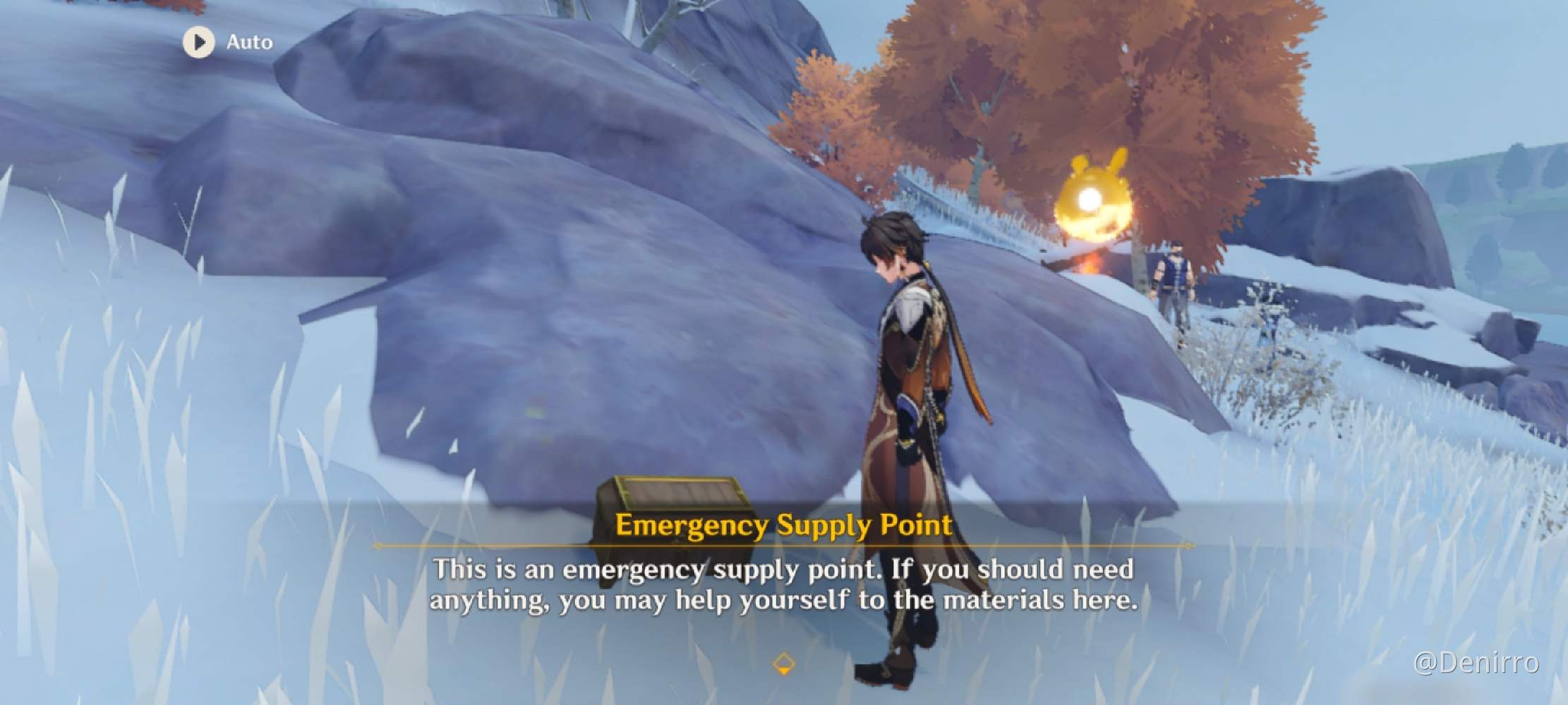 Emergency Supply Box in Dragonspine Genshin Impact HoYoLAB