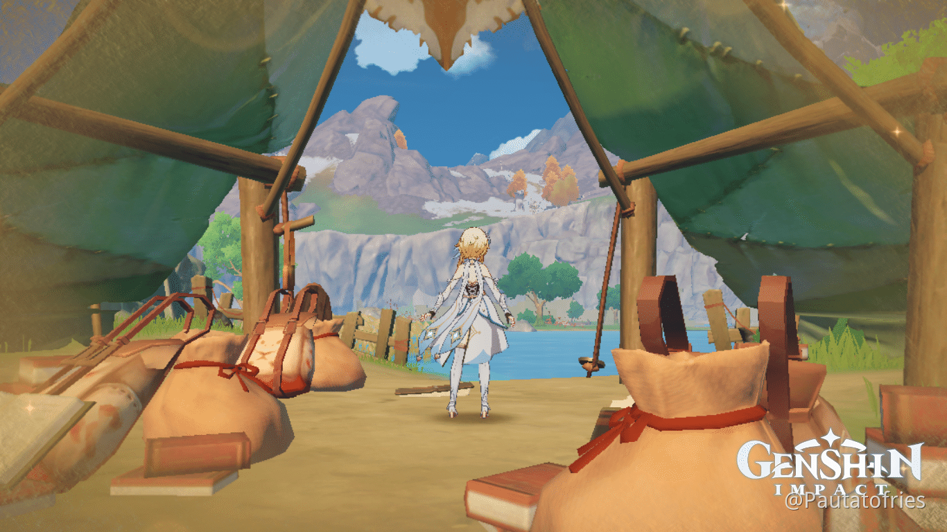 Camping Genshin Impact HoYoLAB
