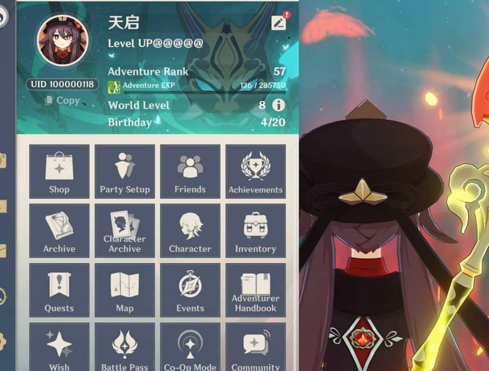 Someone Made It To Ar57 Genshin Impact Official Community