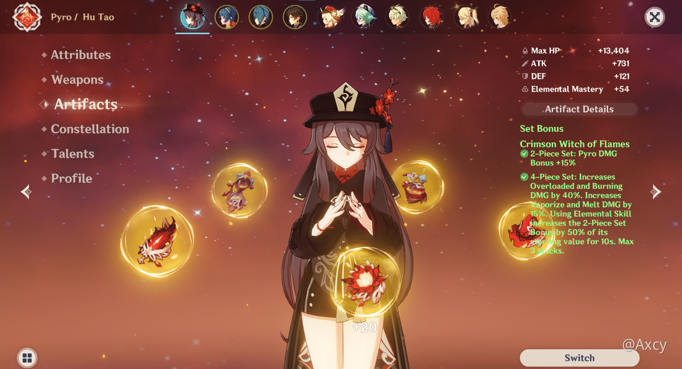 Pyro Impact Genshin Impact Official Community