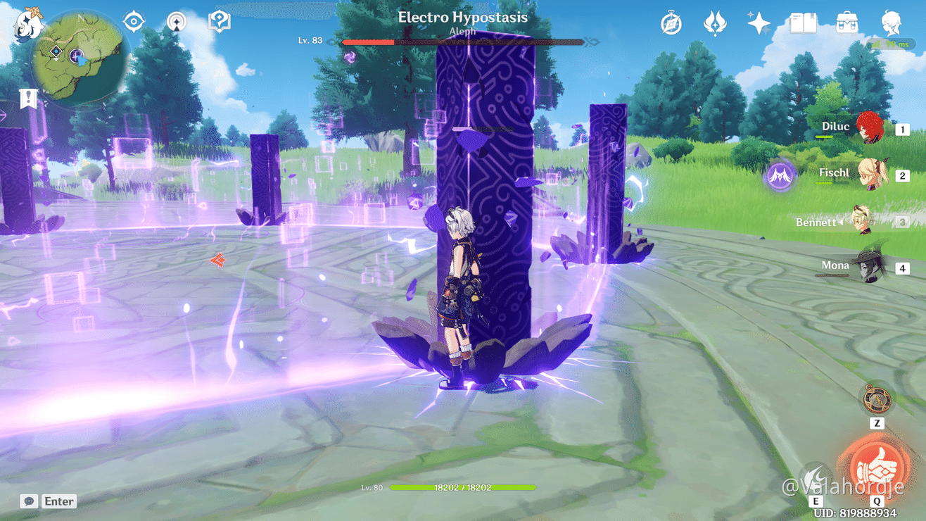 V1.4 Guide] Hidden Achievement : Force Field Erosion - Genshin Impact -  Official Community