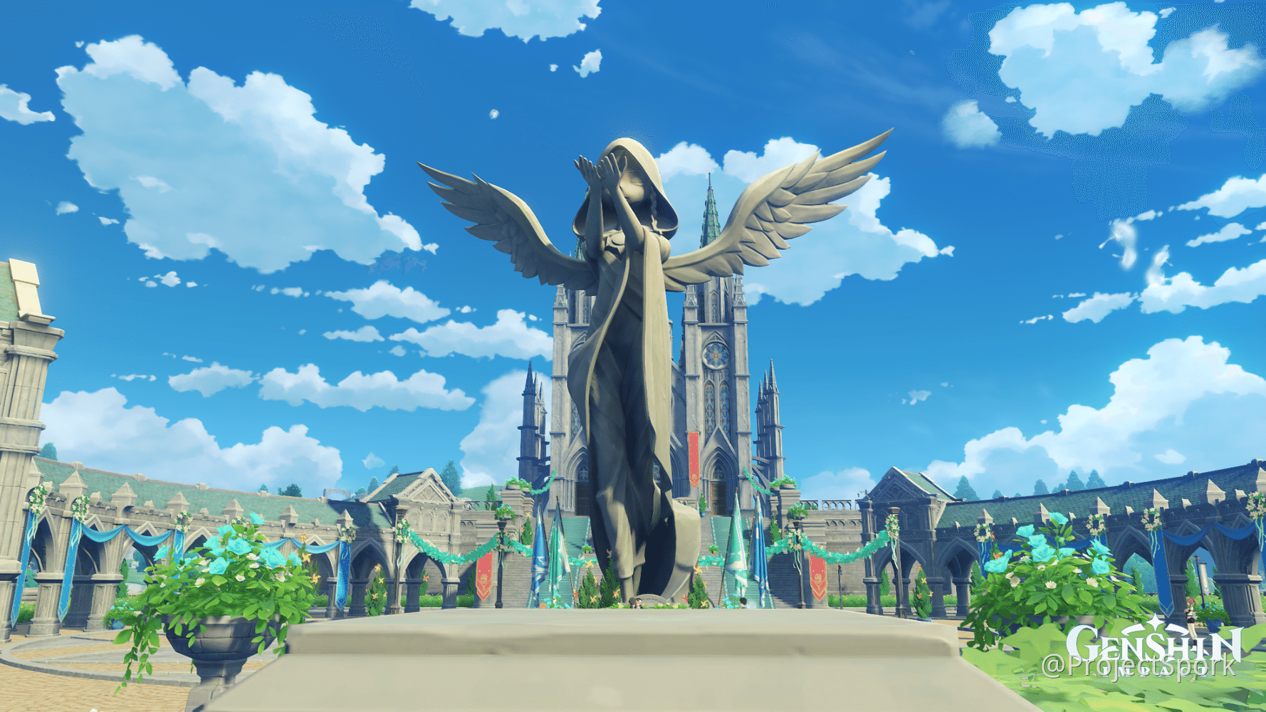 Venti Statue Genshin Impact HoYoLAB