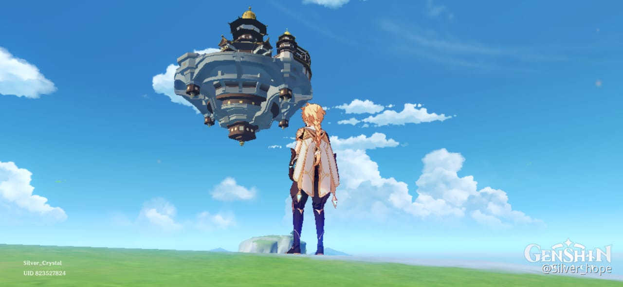 floating castle Genshin Impact | HoYoLAB