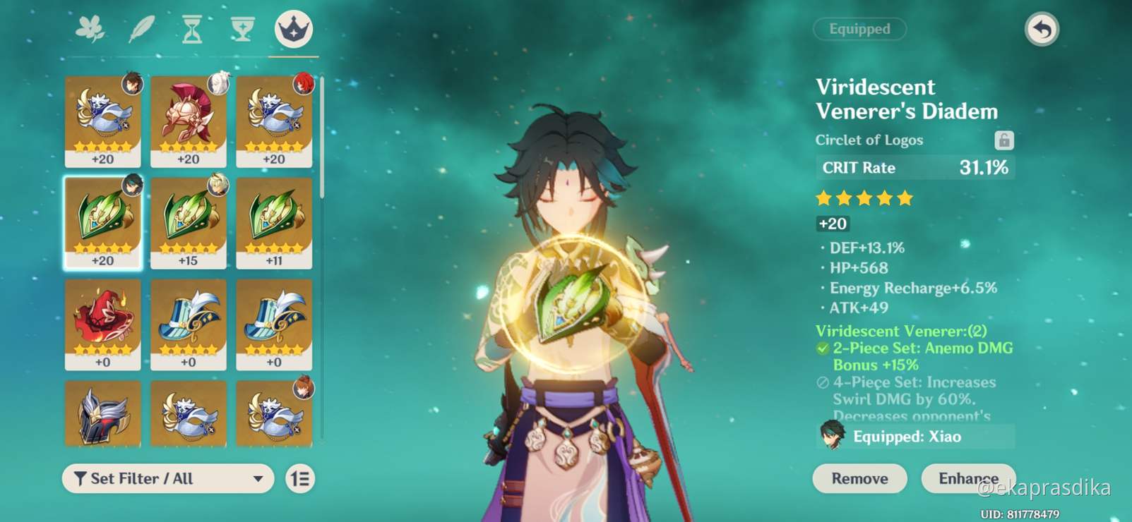 My Xiao Build (Nice or Not?) Genshin Impact Official