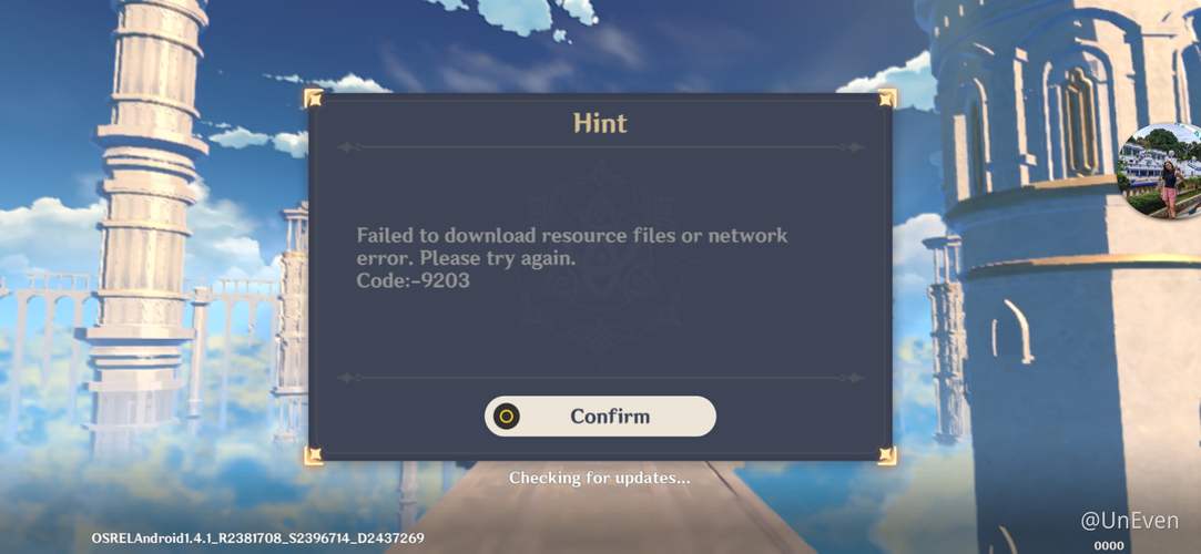 Error Code 9203 Fix Genshin Impact Official Community