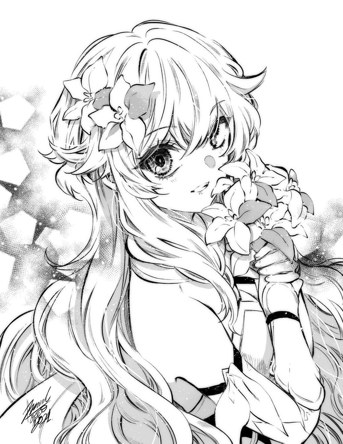 If Lumine have long hair. Genshin Impact | HoYoLAB