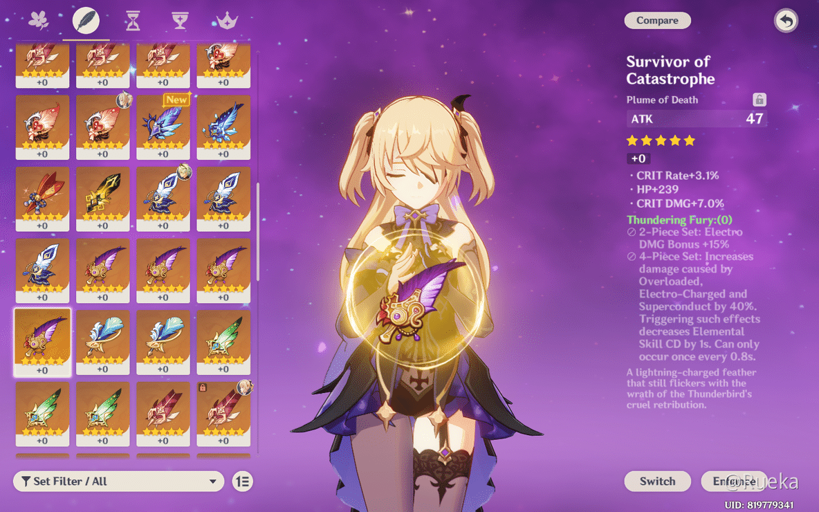 I Finally See CRIT Rate And CRIT Damage In One Sub Stat Genshin