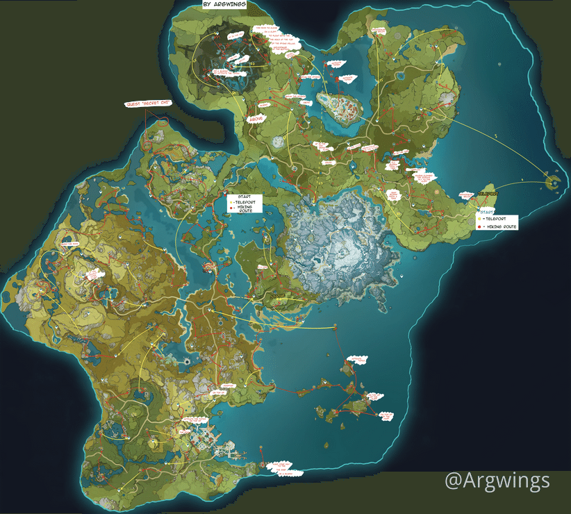 Genshin Impact Map Geoculus