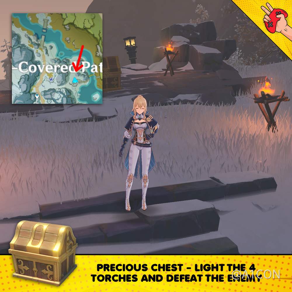 Hidden Chests in Dragonspine Part 1 Genshin Impact HoYoLAB