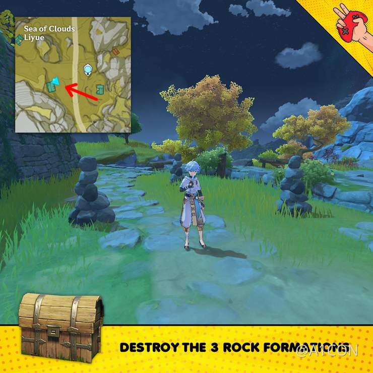 Hidden Chests in Liyue Part 1 Genshin Impact HoYoLAB