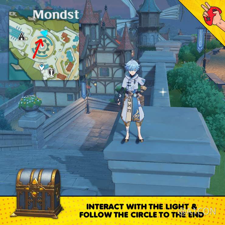 Hidden Chests in Mondstadt You Can't Locate Using the Compass Genshin