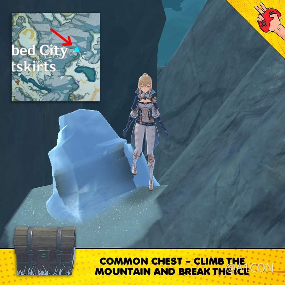 Hidden Chests in Dragonspine Part 1 Genshin Impact HoYoLAB