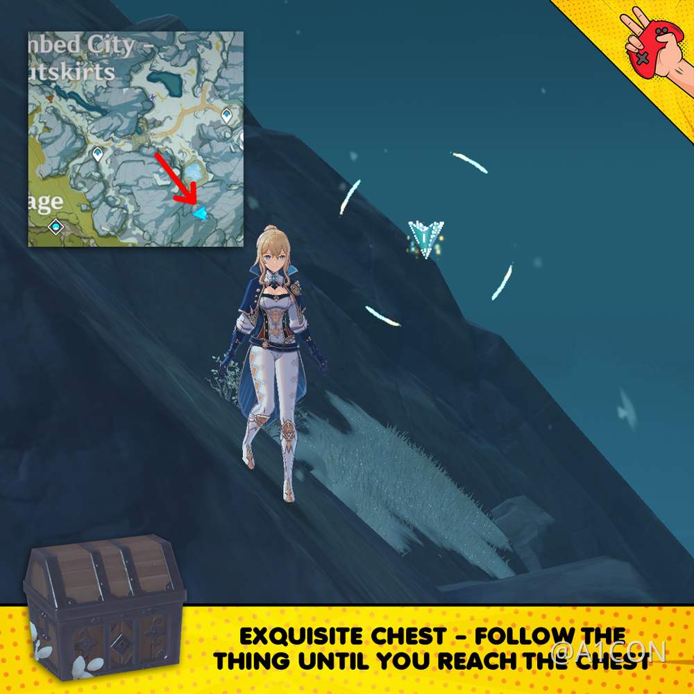 Hidden Chests in Dragonspine Part 1 Genshin Impact HoYoLAB