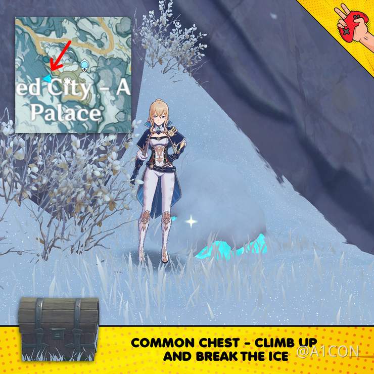 Hidden Chests in Dragonspine Part 1 Genshin Impact HoYoLAB