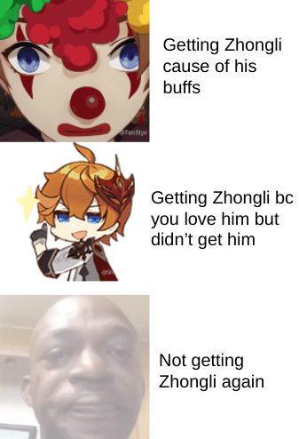 Why Are Some Zhongli Mains Hating On Zhongli Wanters Genshin Impact Official Community