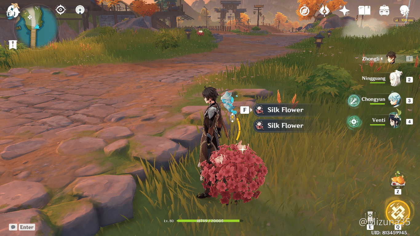 Silk Flower Genshin Impact HoYoLAB