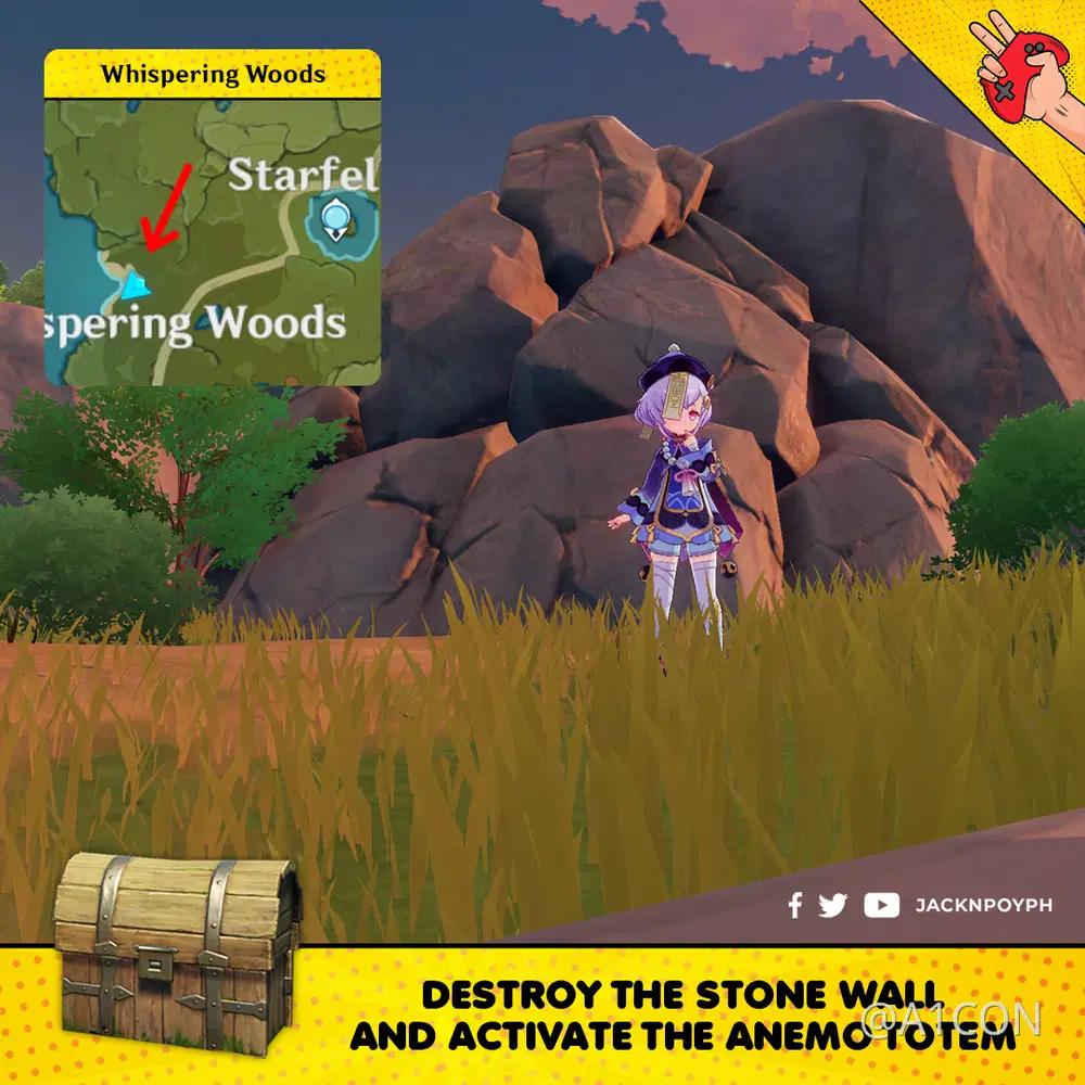 Hidden Chests in Starfell Valley that you might have missed. Genshin