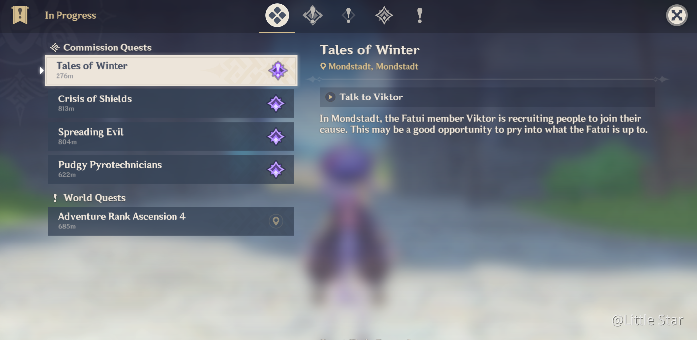 finally got tales of winter commission Genshin Impact HoYoLAB