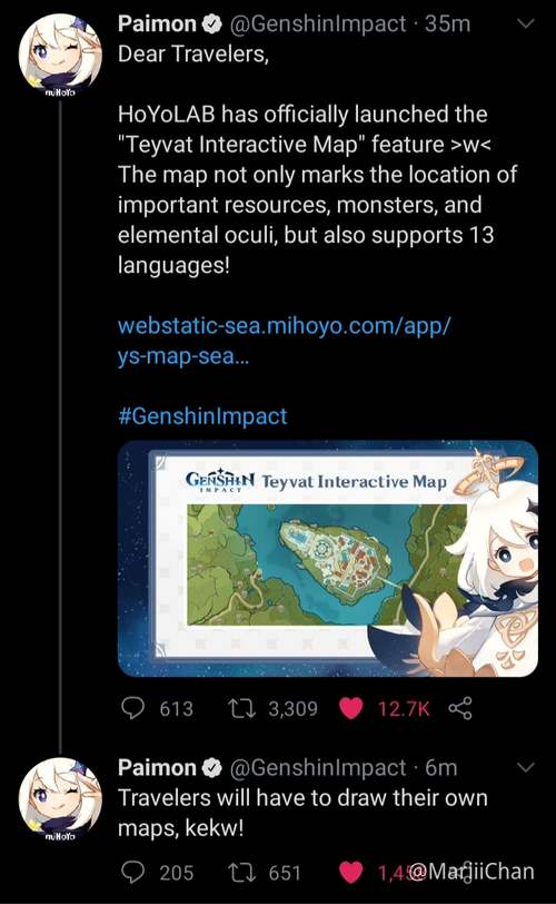Genshin Impact Teyvat Interactive Map Genshin Impact Official Community